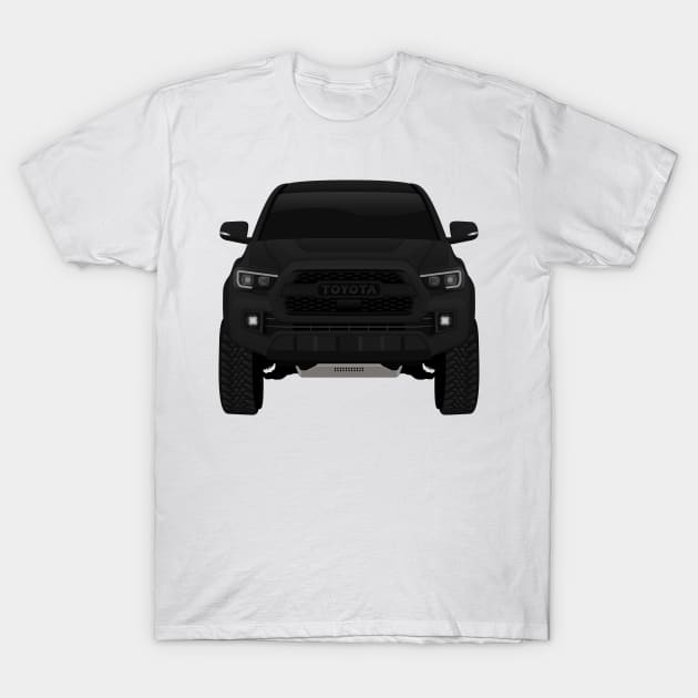 Toyota Tacoma BLACK T-Shirt by VENZ0LIC